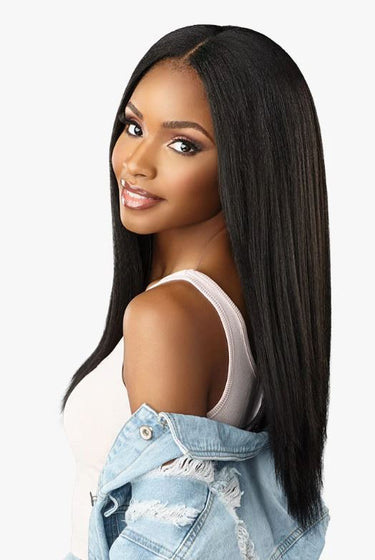 SENSATIONNEL CURLS KINKS & CO. CLIP-IN ALPHA WOMAN 18″, SIDEVIEW RIGHT, Sareya Beauty Supply store in calgary Alberta Canada